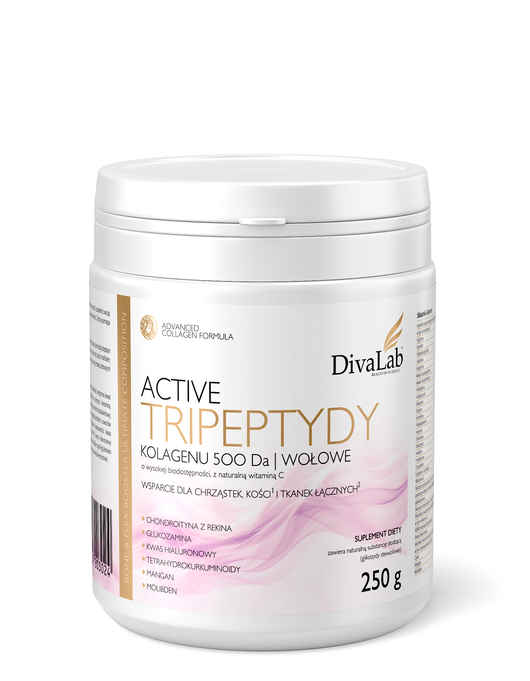 Tripeptydy Kolagenu 500 Da - Active | wołowy | 41 dni